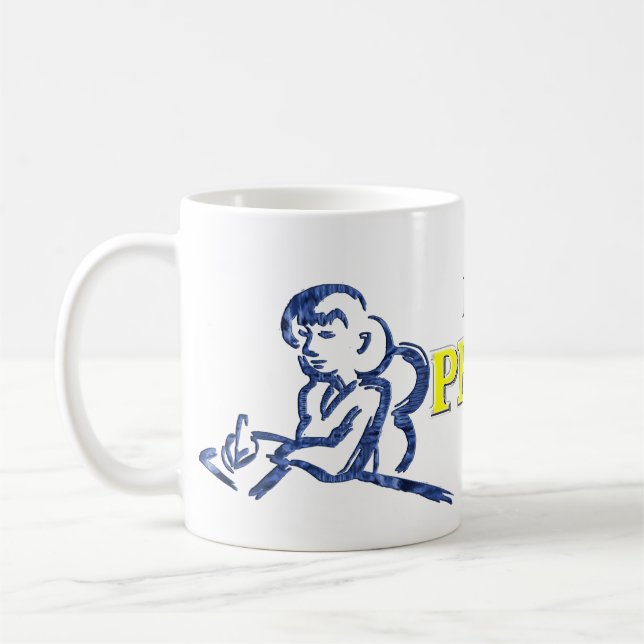 Mug Puisque je suis le producteur, c'est pourquoi (Gauche)
