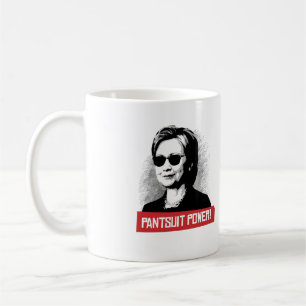 Mug Puissance de Pantsuit -- Élection présidentielle