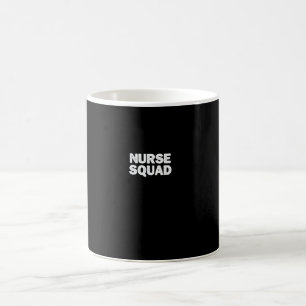 Mug Pullover de l'équipe d'infirmières drôle minimal c