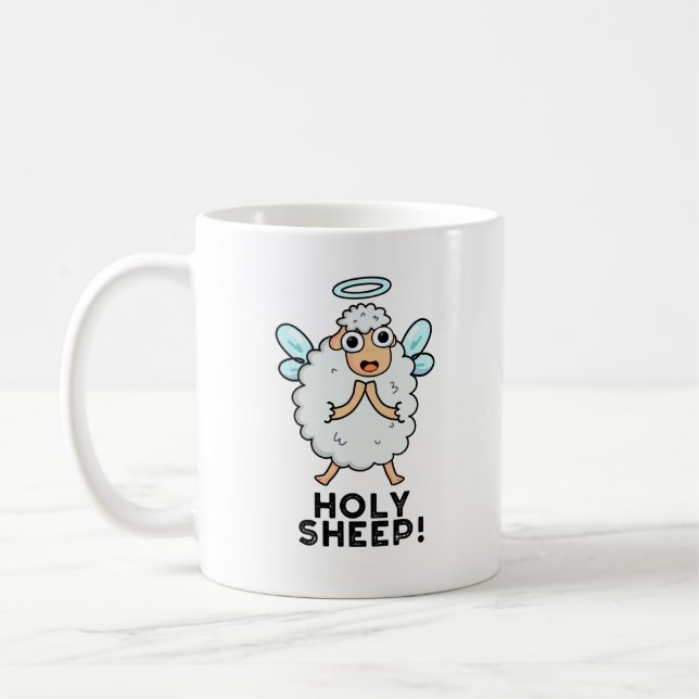 Mug Pun animal amusant pour le mouton Saint (Gauche)