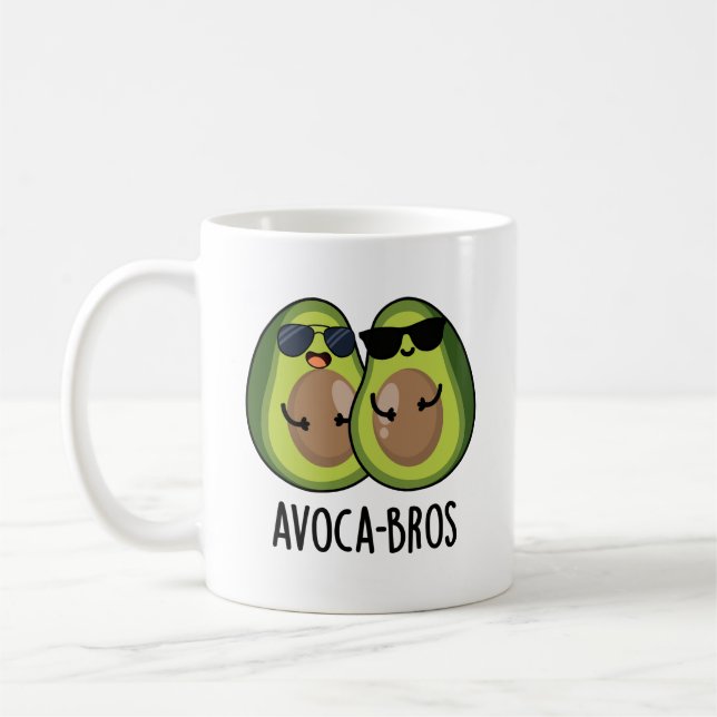 Mug Pun Avoca-bros amusant Avocado (Gauche)
