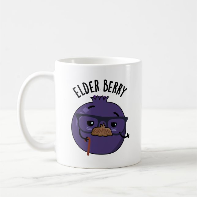 Mug Pun de Berry Amusant aux Anciens (Gauche)