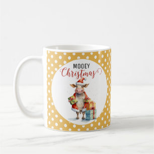 Mug Pun de vache de Noël