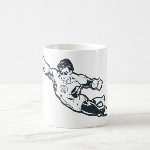 Mug Punches de lanterne verte BW