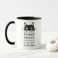 Puns de chat humoristiques fous Meowt