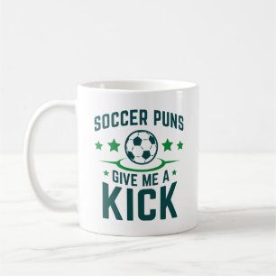 Mug Puns De Football Me Donner Un Coup De Pied