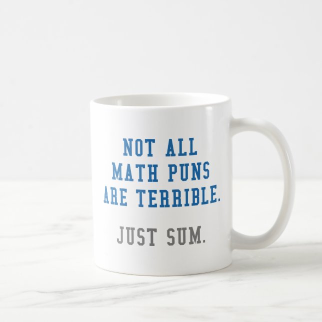Mug Puns mathématiques (Droite)