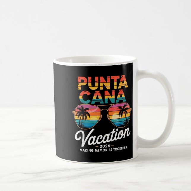 Mug Punta Cana Vacation 2026 Making Memories Summer Be (Droite)