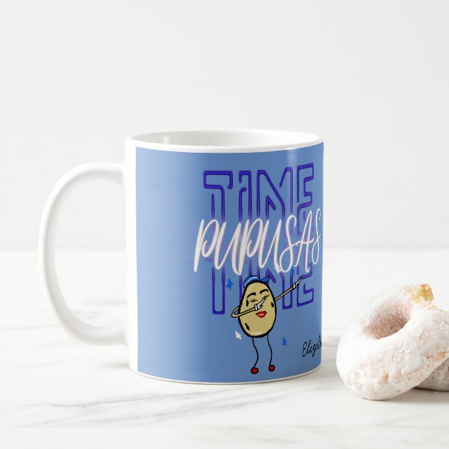 Mug Pupusas Dabbing Dabbing El Salvador Foody (Avec donut)