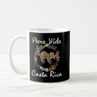 Mug pura vida costa rica floral mignon dormant funn