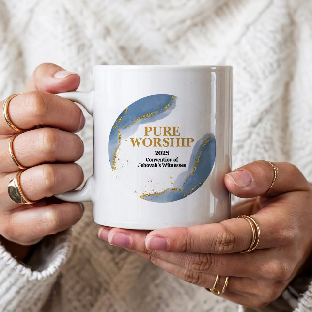Mug Pure Worship 2025 Convention JW Gifts (Créateur téléchargé)