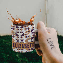 Mug Purple and gold Aesthetic abstract