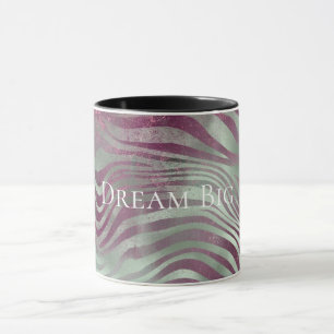 Mug Purple Bourgogne Aqua Mint Zebra