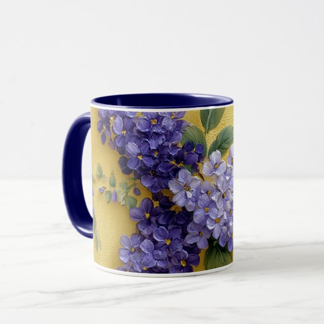 Mug purple lillac  (Devant gauche)