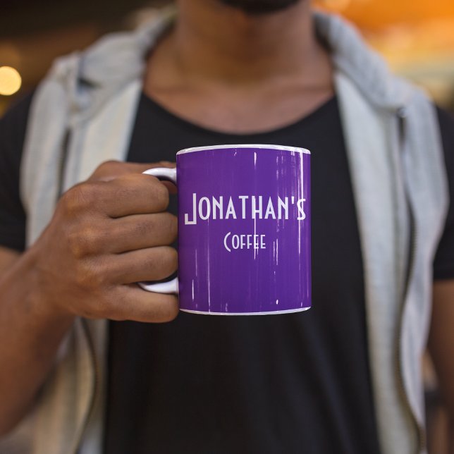 Mug Purple personnalisé (Créateur téléchargé)