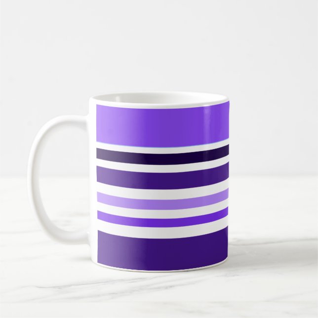Mug Purple rayé (Gauche)