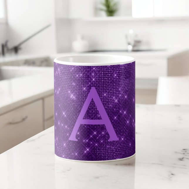 Mug Purple Sparkle (Créateur téléchargé)