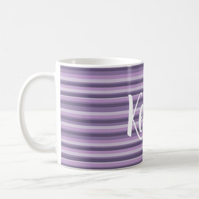 Mug Purple stripes (Gauche)
