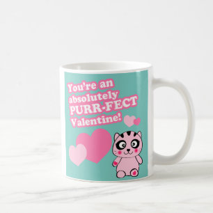 Mug Purr-fect Valentine Cute Cat Valentine