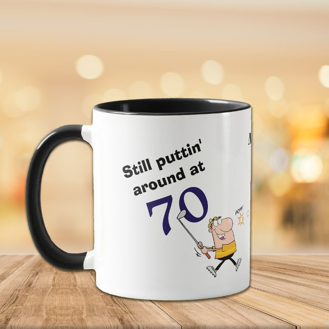 Mug Puttin' Environ 70 Golf (Créateur téléchargé)
