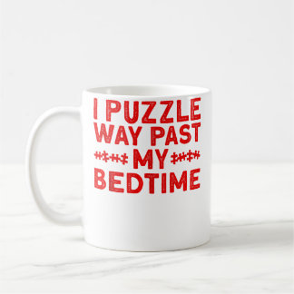 Mug Puzzle amusant pour hommes et femmes Pièce de puzz