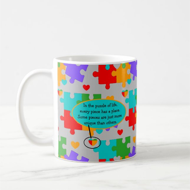 Mug Puzzle de la vie (Gauche)