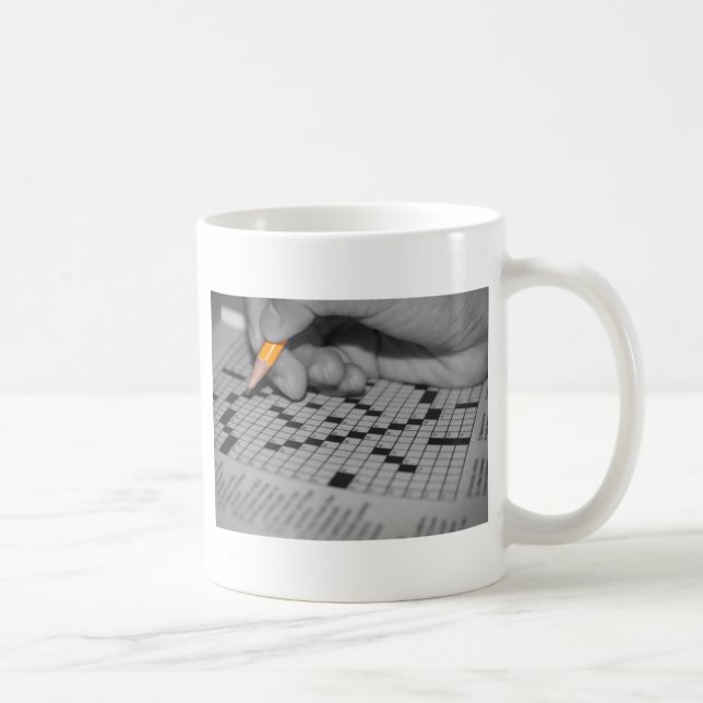 Mug Puzzle de mots croisés (Droite)