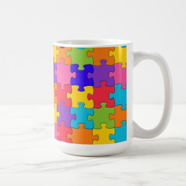 Mug Puzzle Puzzle Puzzle Puzzle (Droite)