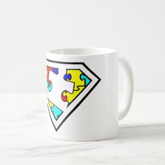 Mug Puzzle Super Power Sensibilisation sur l'autisme