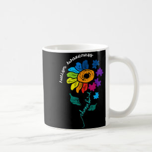 Mug Puzzle Tournesol Sensibilisation à l'autisme Chois