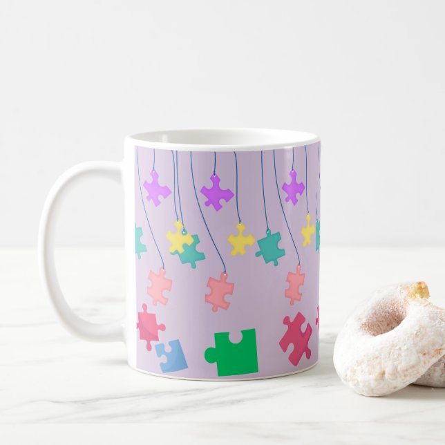 Mug puzzles doux (Avec donut)