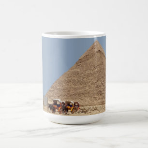 Mug Pyramide de Khafre et chapelet de chars