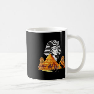 Mug Pyramide de tête de la reine égyptienne Cleopatra 