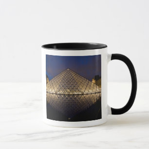 Mug Pyramide du Louvre par l'architecte I.M. Pei at