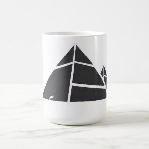 Mug Pyramides noires et blanches