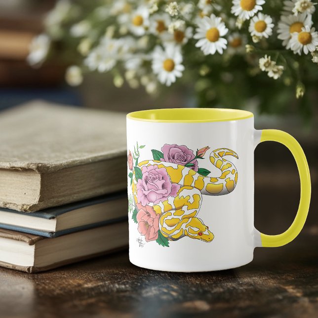 Mug Python albino (Créateur téléchargé)