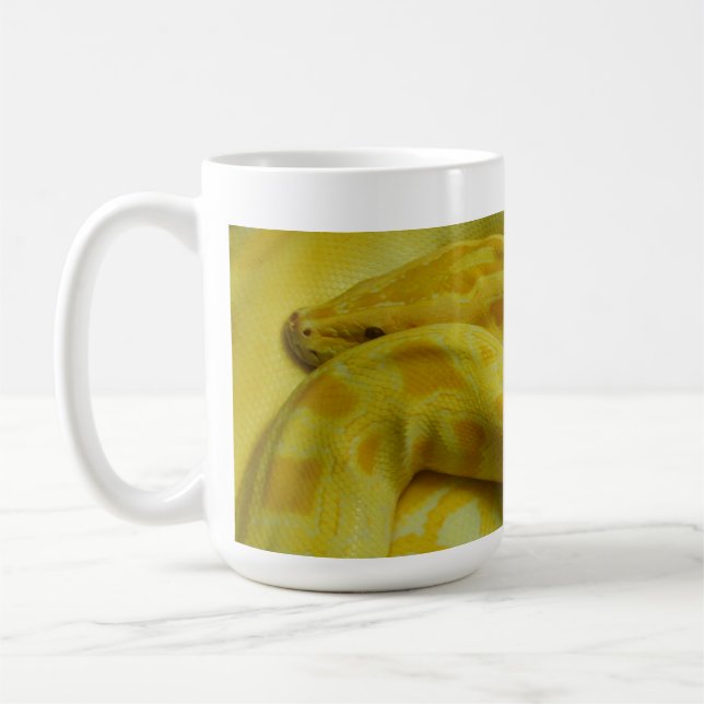 Mug Python birman jaune (Gauche)