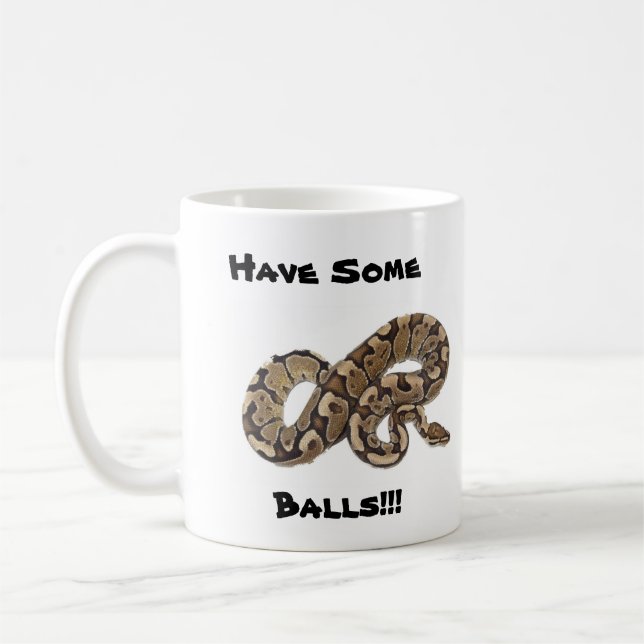 Mug Pythons de boule (Gauche)