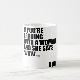 MUG QUAND ELLE DIT LE WOW