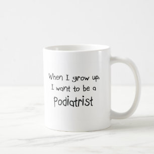 Mug Quand je me grandis voulez être un pédicure