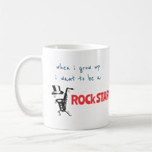 Mug Quand je serai grande, Rock Star