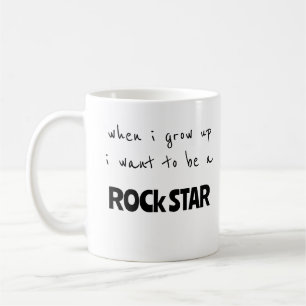 Mug Quand je serai grande, Rock Star