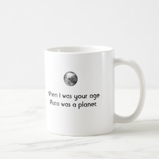 Mug Quand j'étais votre âge Pluton était une planète