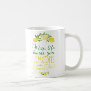 Mug Quand la vie vous remet les citrons font le