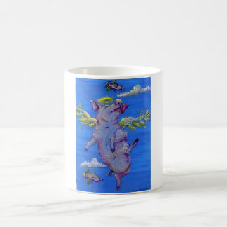 Mug Quand les porcs pilotent la copie