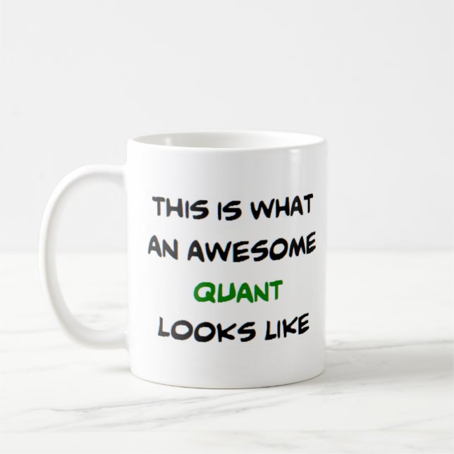 Mug quant, génial (Gauche)