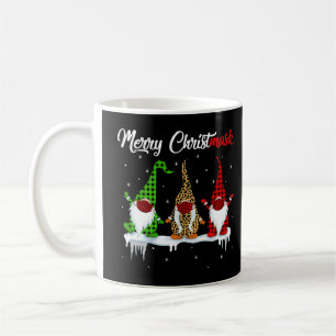 Mug Quarantine Christmas Gnomes portent masque Buffalo