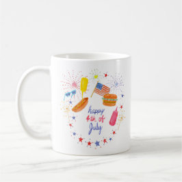 Mug Quart juillet Watercolor BBBQ