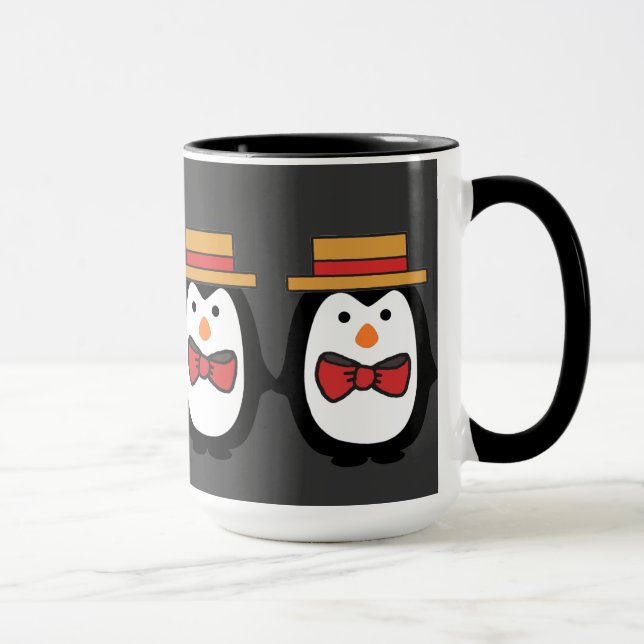 Mug Quartet de pingouin (Droite)