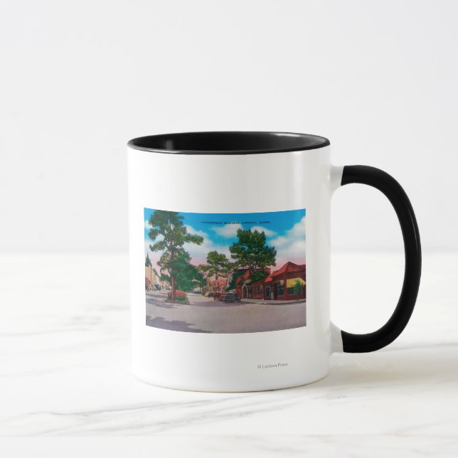 Mug Quartier d'affaires pittoresque, Carmel (Droite)